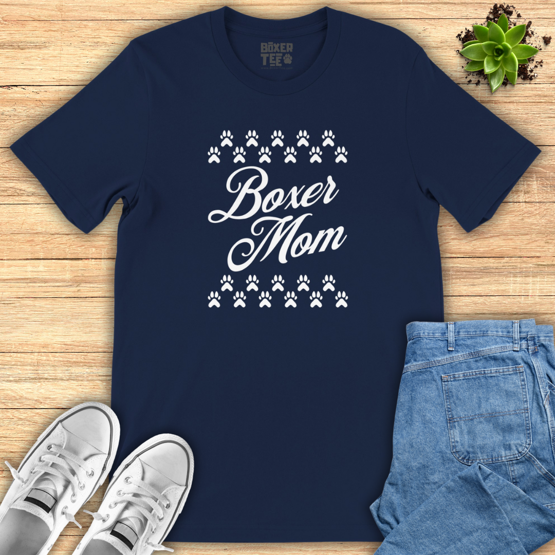 Boxer Mom Tee