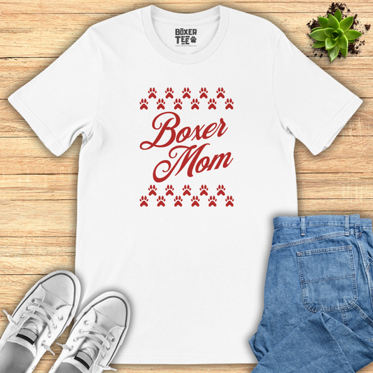 Boxer Mom Tee