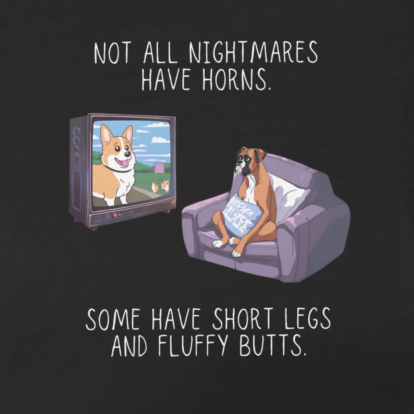 Corgi Nightmare Unisex Tee