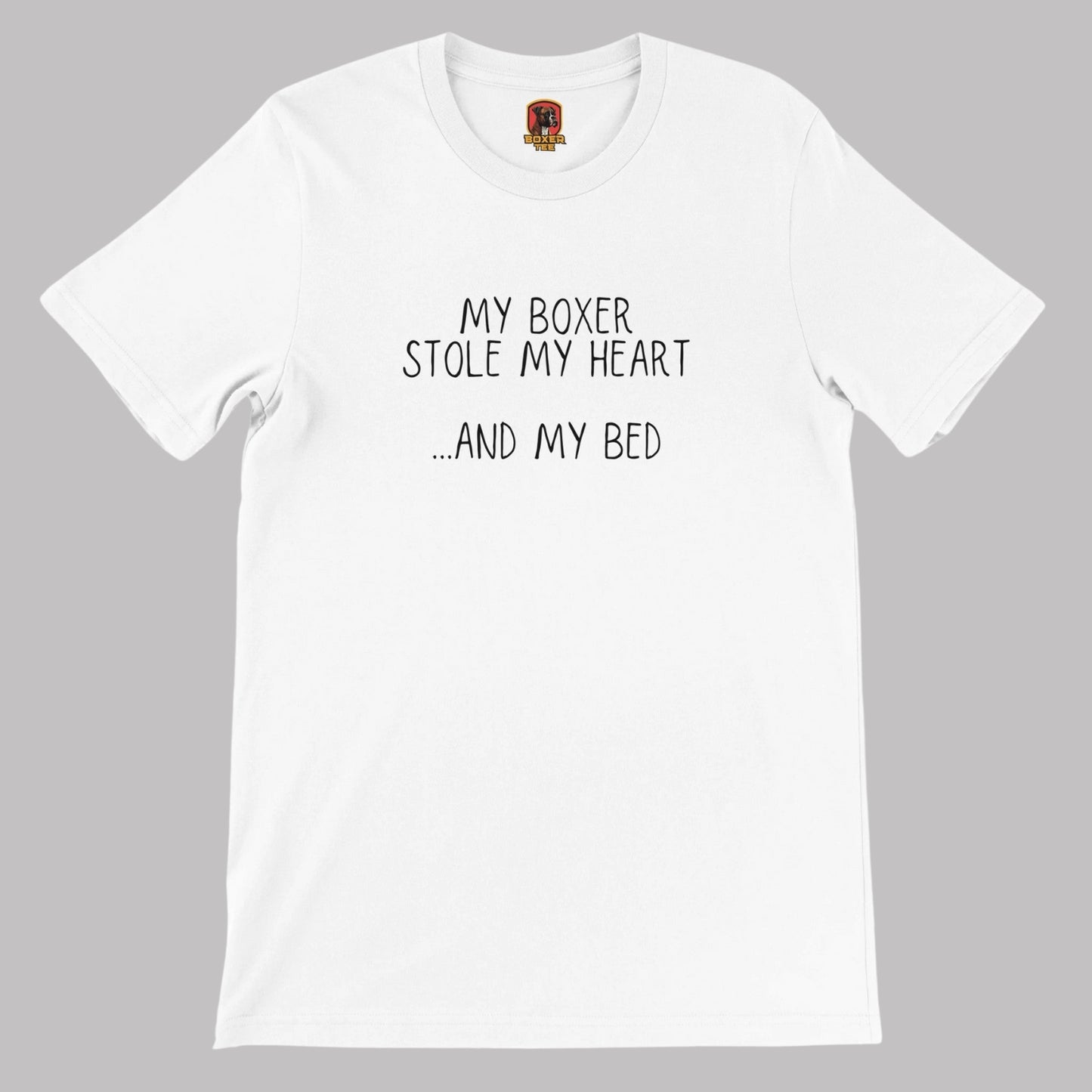 My Boxer Stole My Heart Unisex Tee