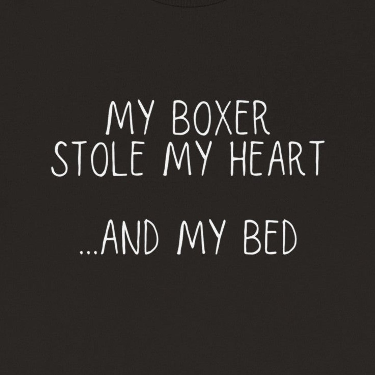 My Boxer Stole My Heart Unisex Tee