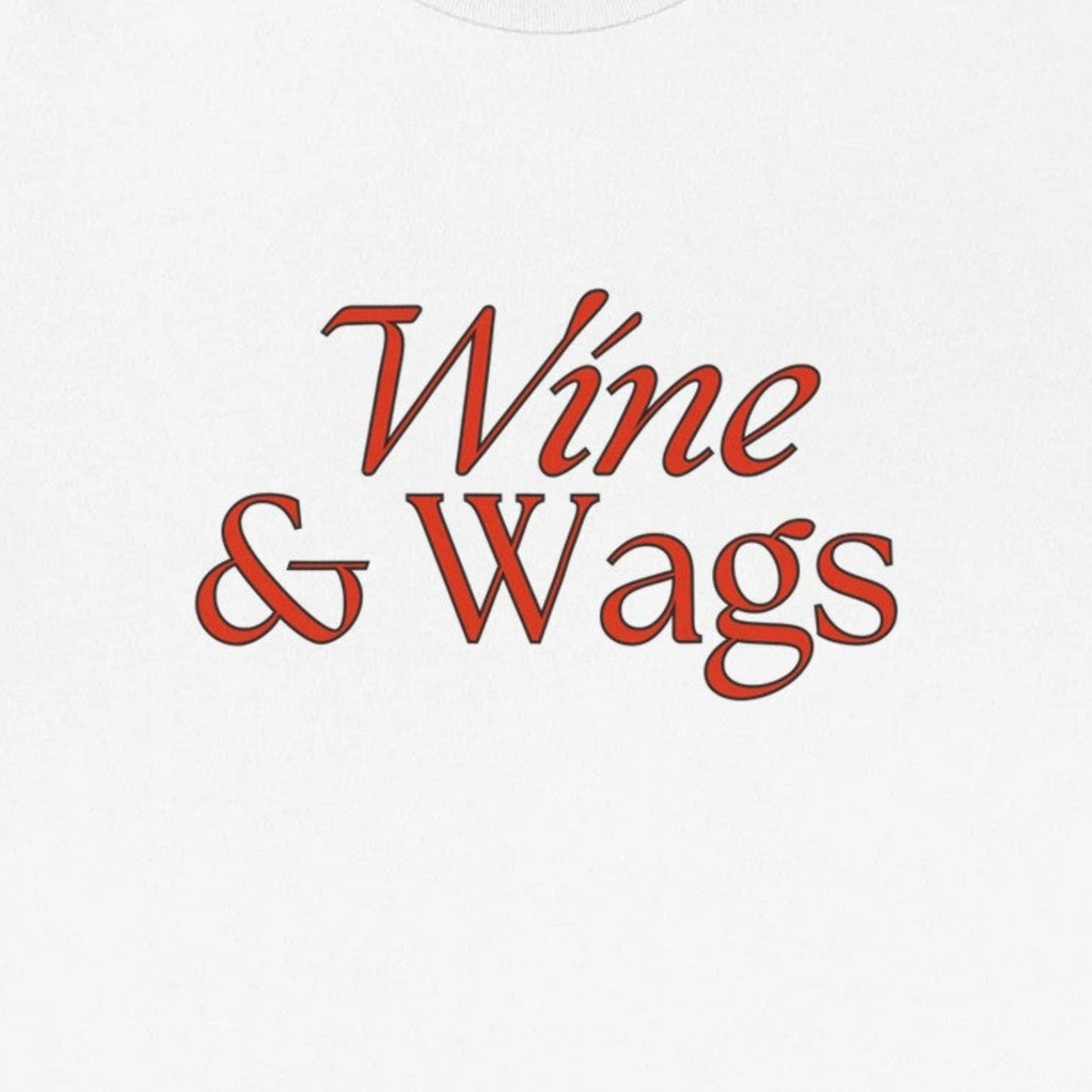 Wine & Wags Unisex Tee