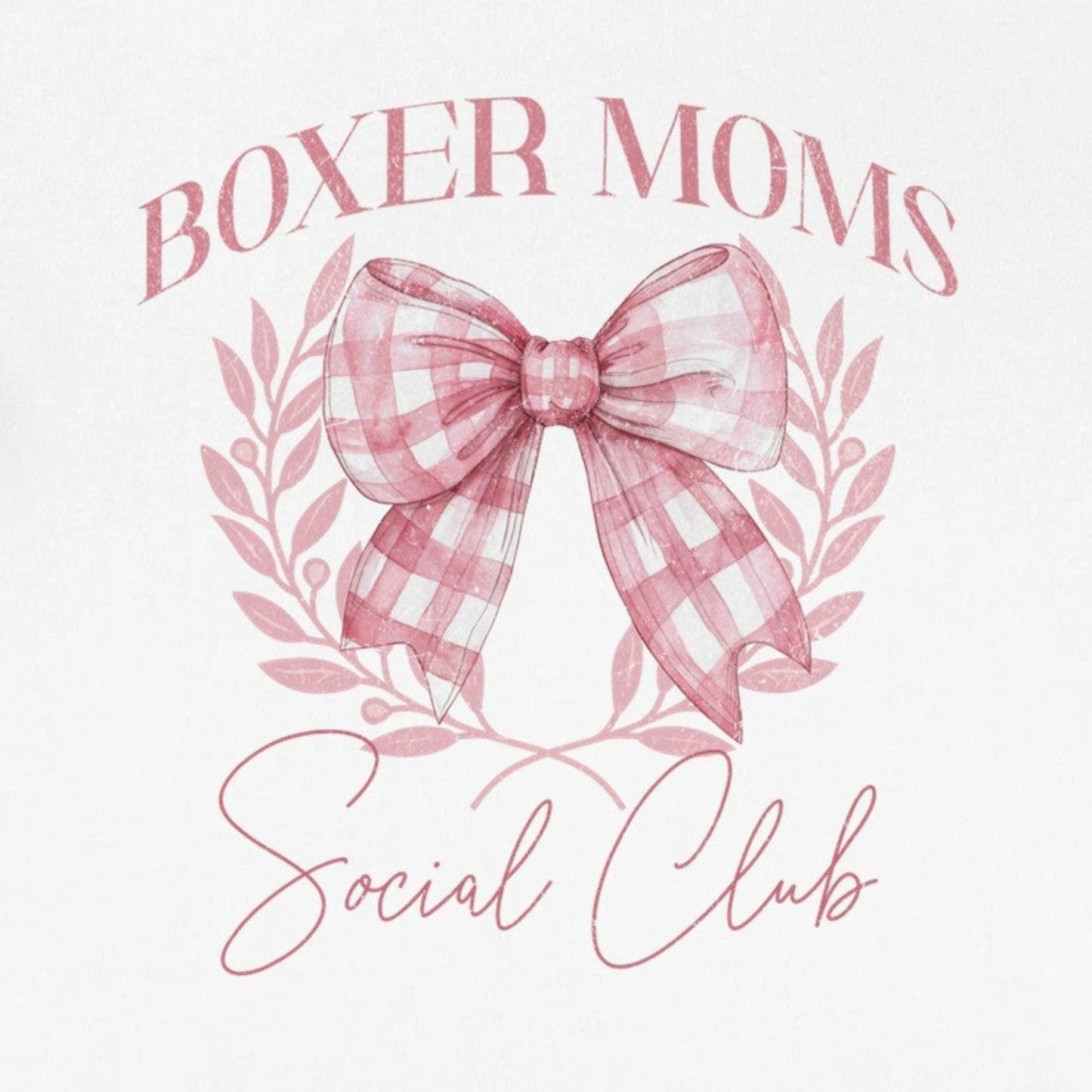 Boxer Moms Social Club Tee