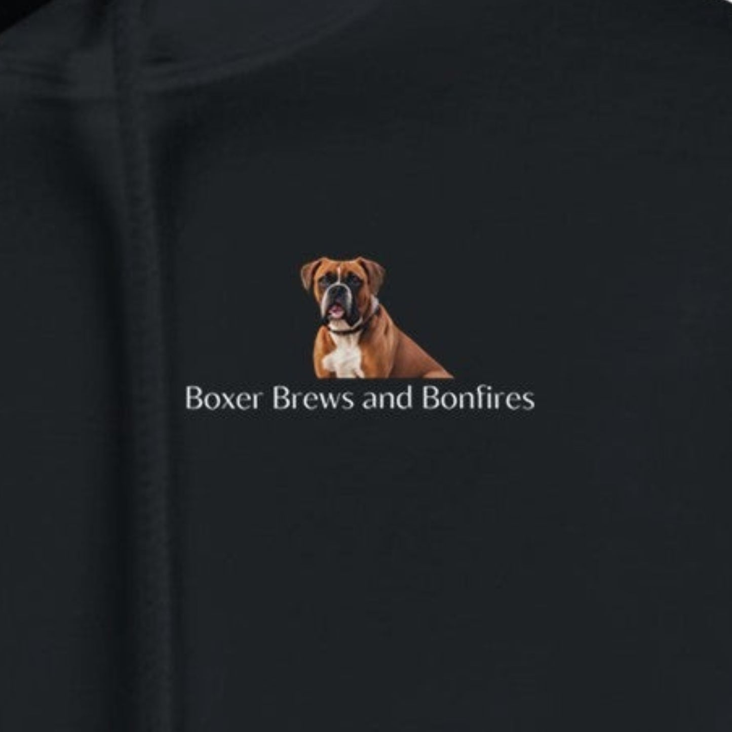 "Boxer Brews and Bonfires" Hoodie