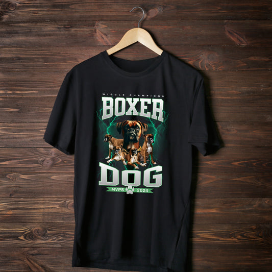 Wiggle Champions Black Unisex Heavyweight Tee