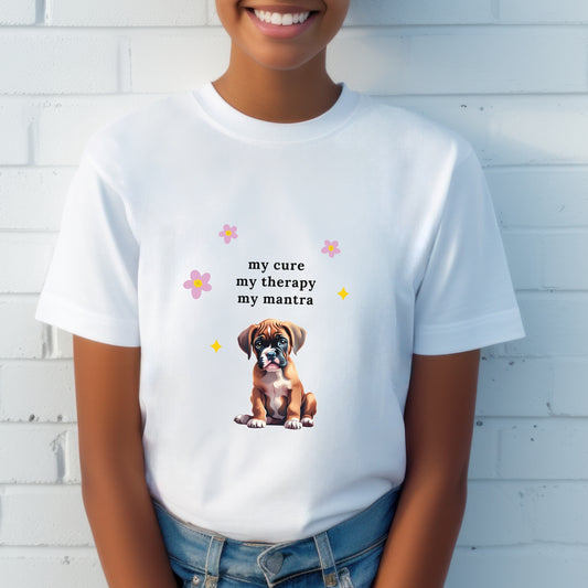 "My Cure, My Therapy, My Mantra" Unisex Tee