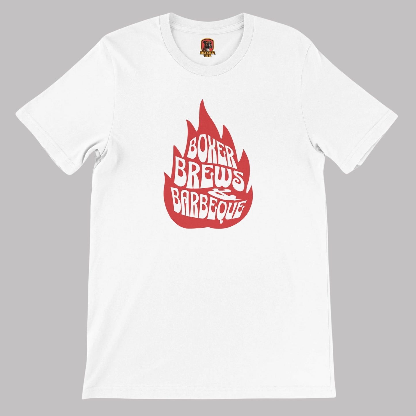 Boxer Brews & Barbeque Unisex Tee