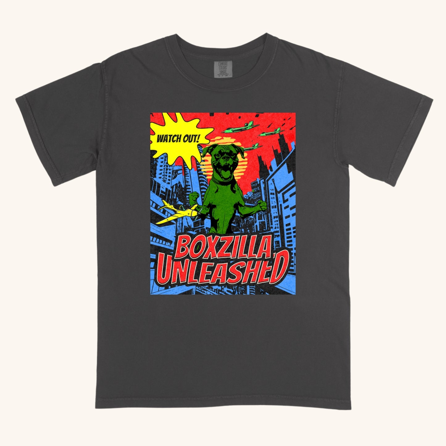 Boxzilla Unisex Heavyweight Tee