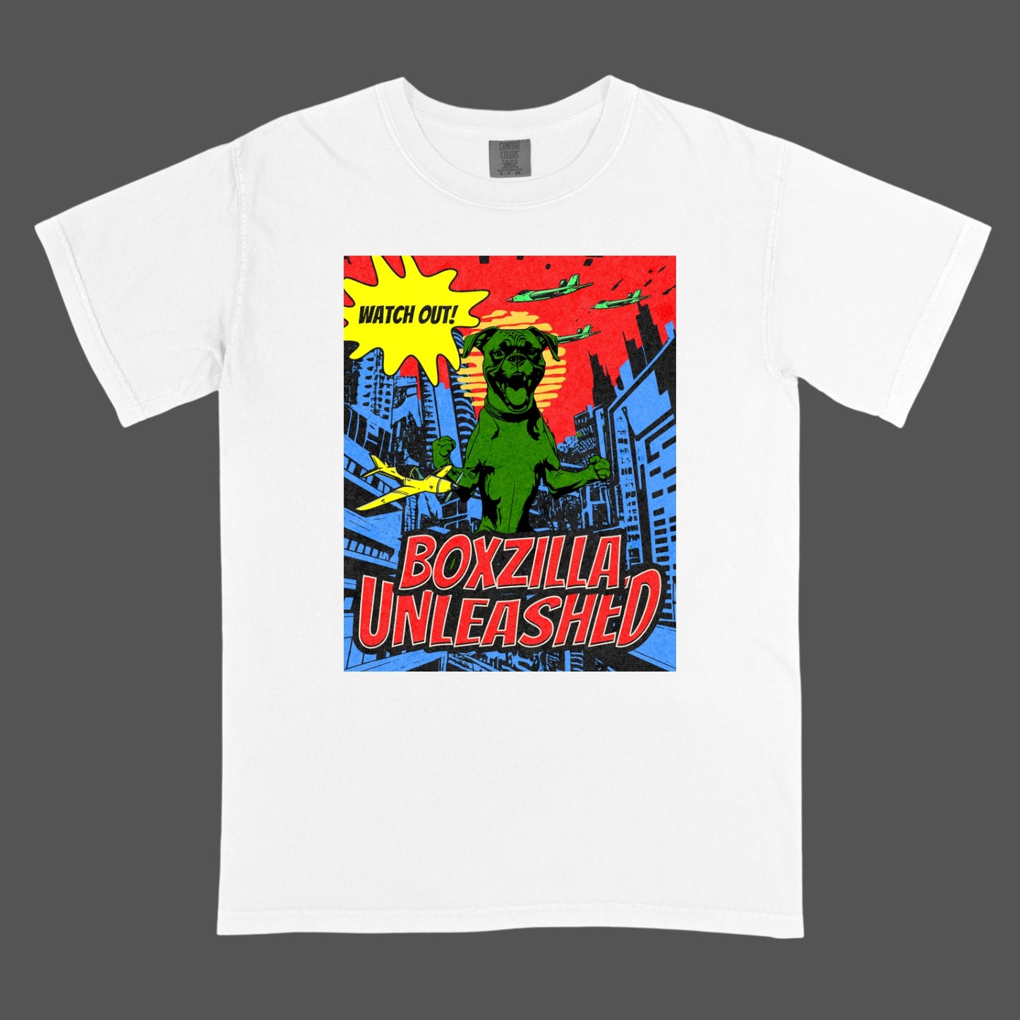 Boxzilla Unisex Heavyweight Tee