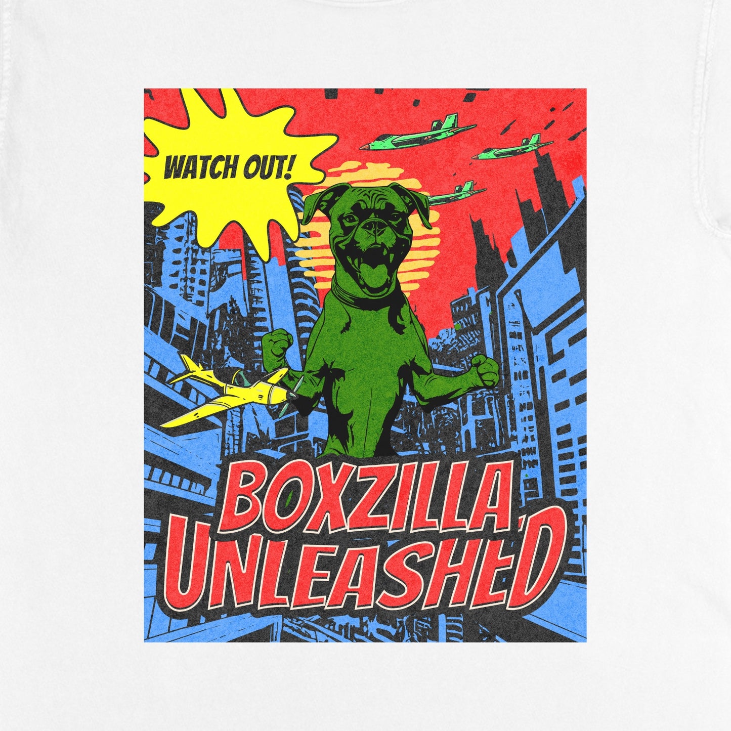 Boxzilla Unisex Heavyweight Tee