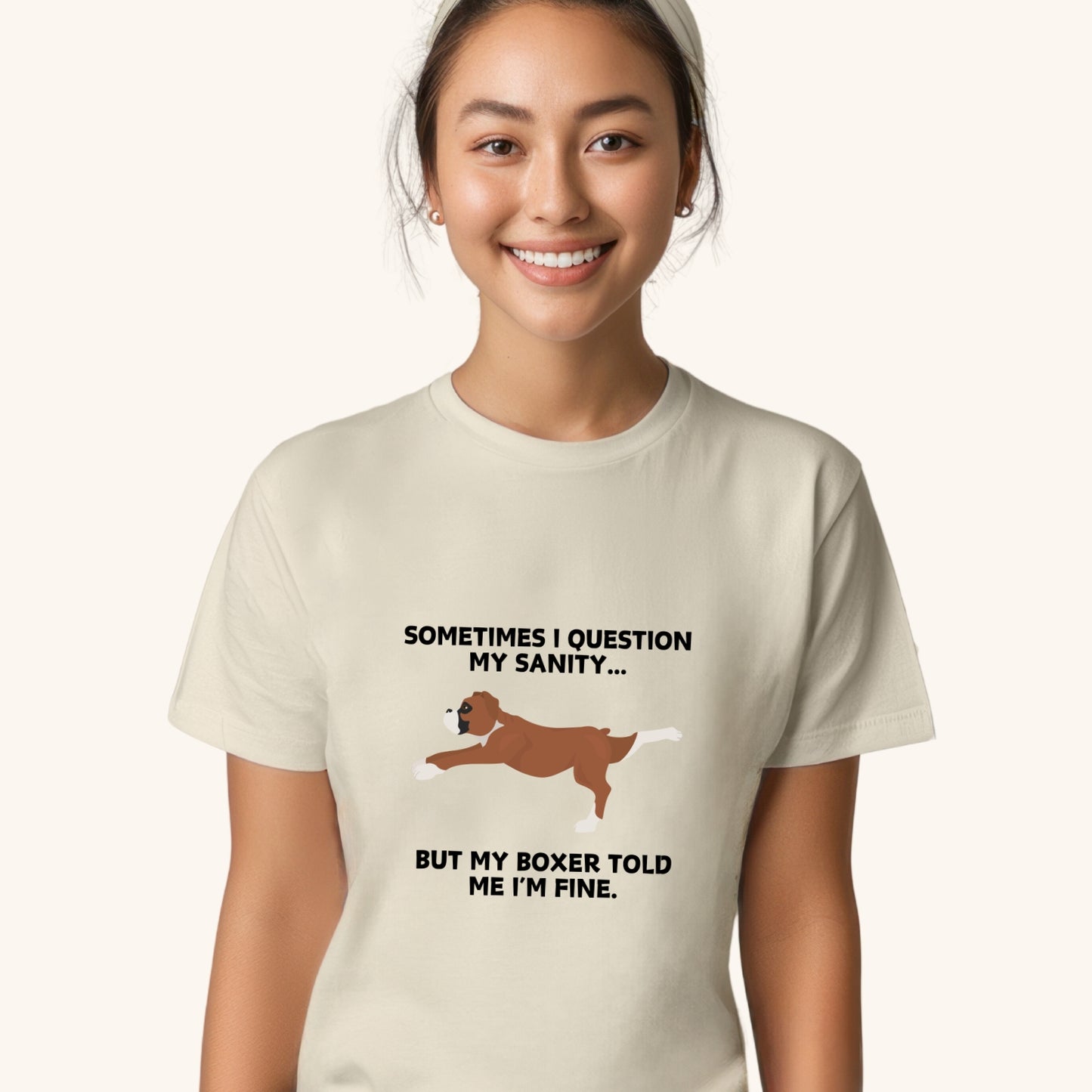 Boxer Sanity Check Unisex Tee