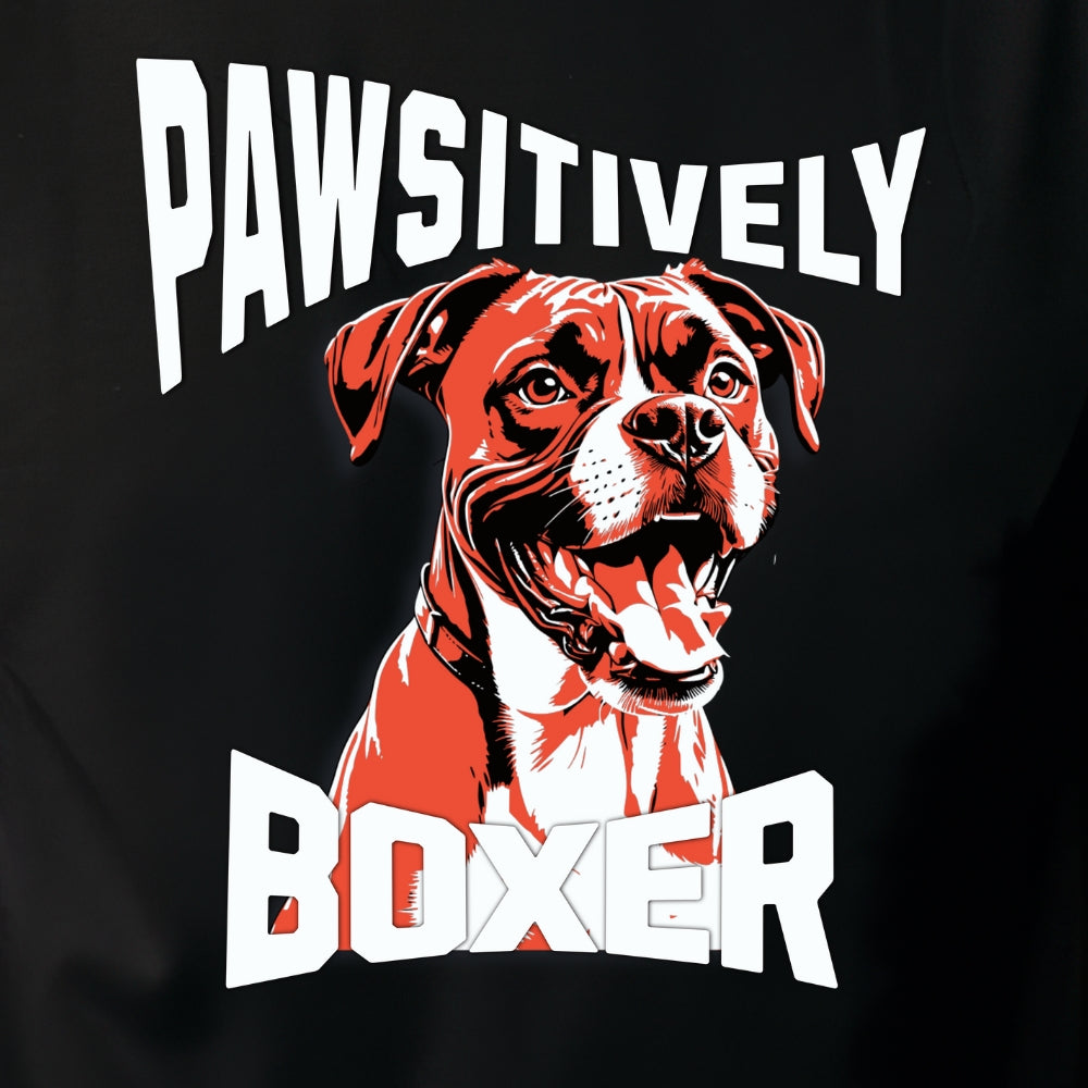 "Pawsitively Boxer" Unisex Tee