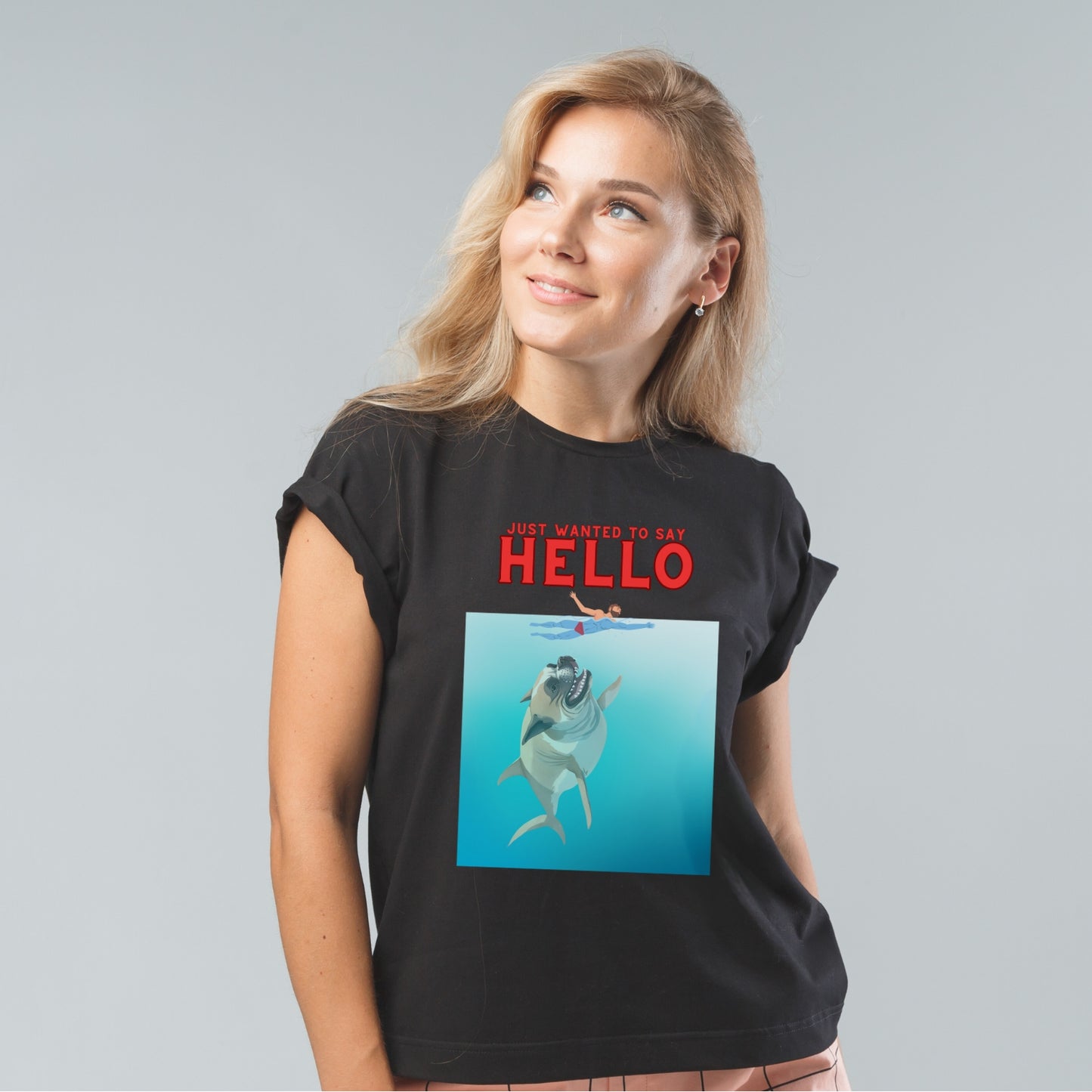 Just Wanted to Say Hello Unisex Tee