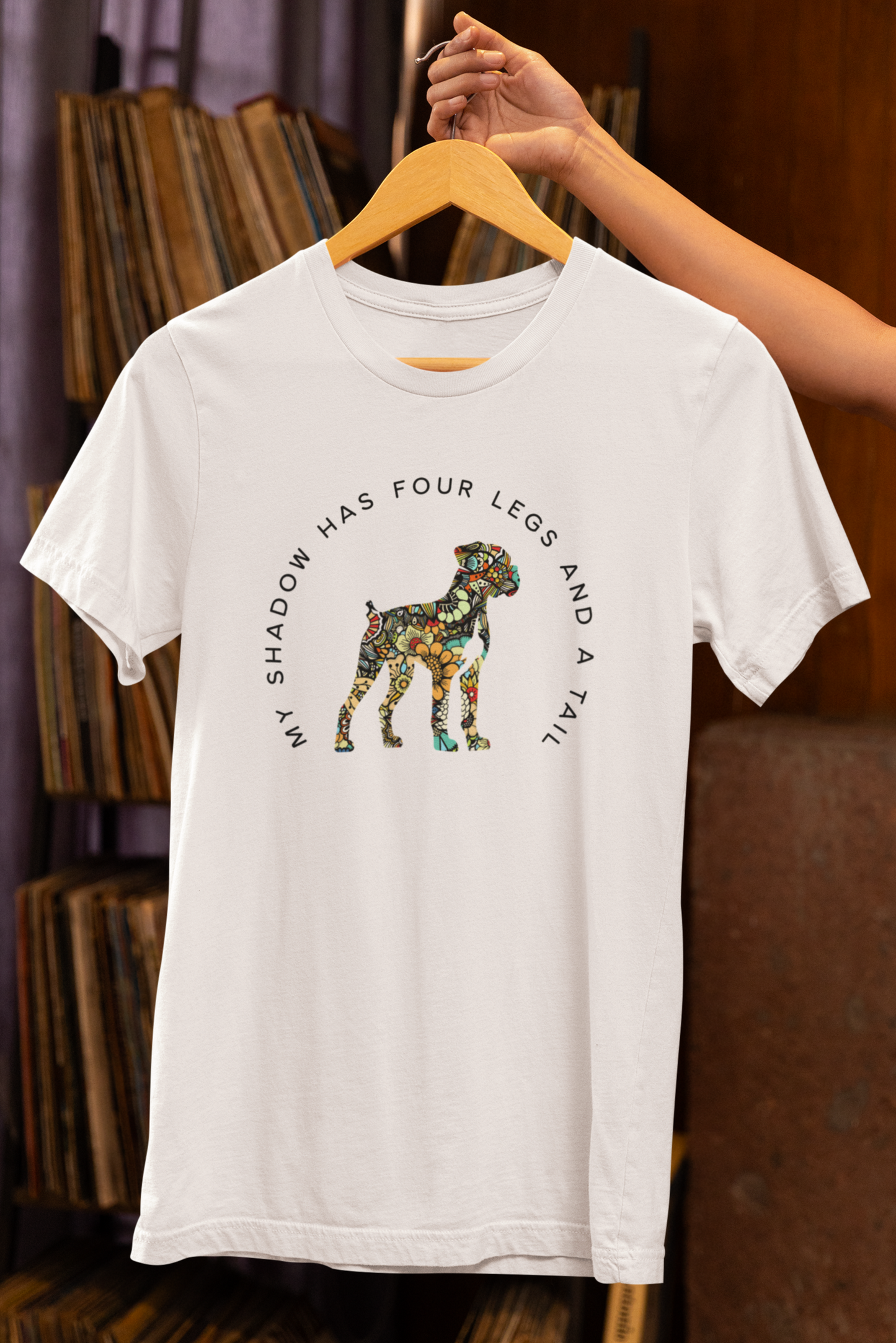 My Shadow Has Four Legs and a Tail Unisex Tee