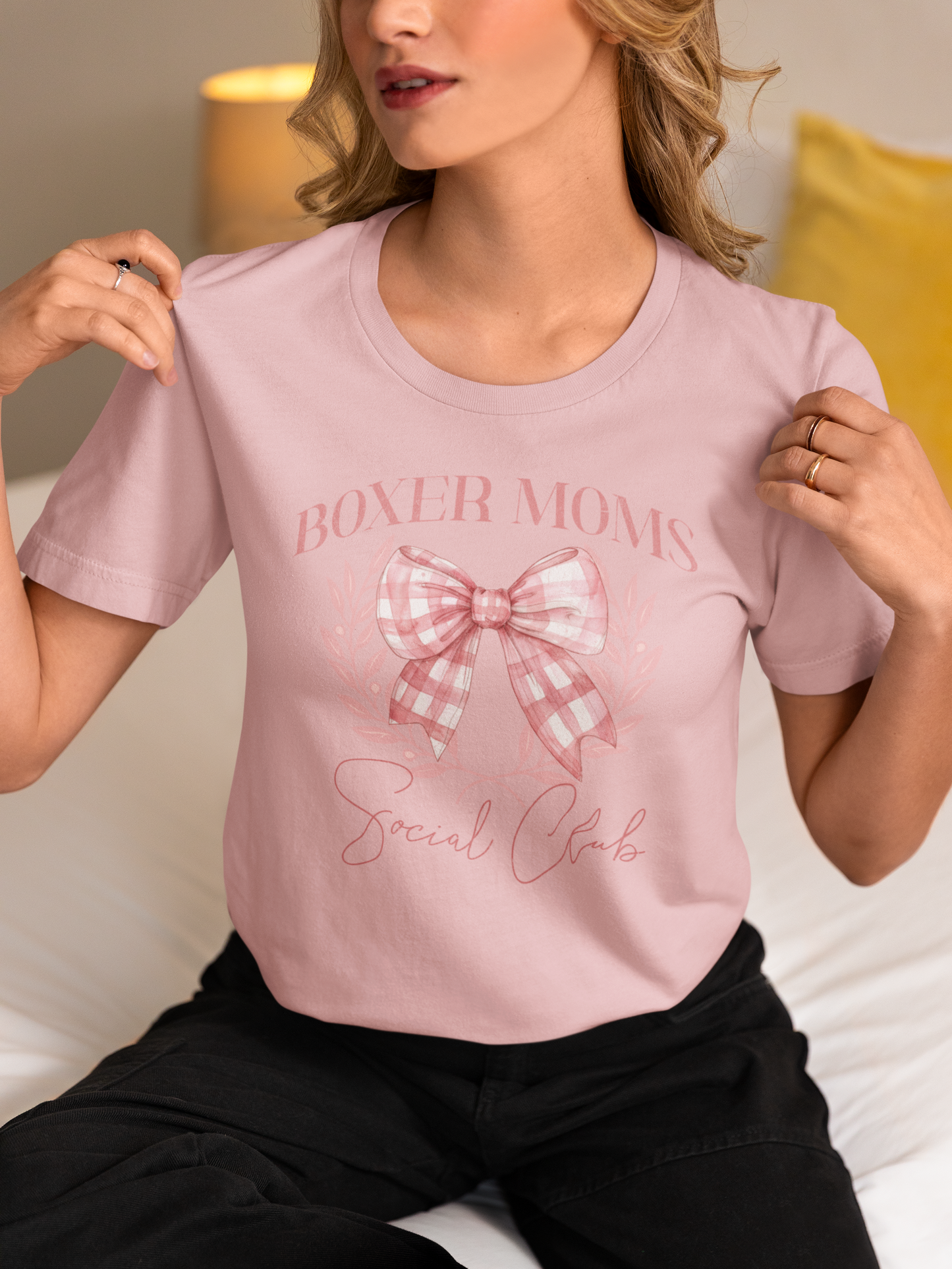 Boxer Moms Social Club Tee