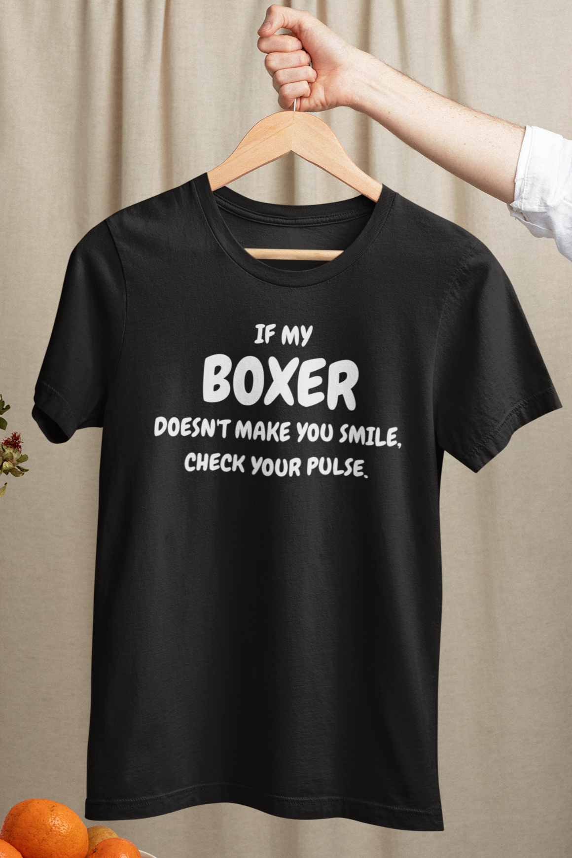 If My Boxer Doesn't Make You Smile, Check Your Pulse Unisex Tee